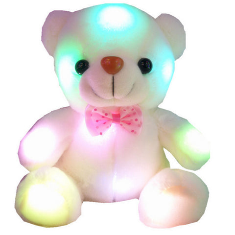 Cute Plush Toys For Girls Baby LED Light