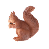 Plastic Simulation Squirrel Animal Model Action figure Toy for Kids Toddler