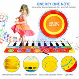 Kids Baby Piano Blanket Mats Early Education Music Piano