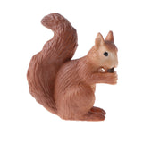 Plastic Simulation Squirrel Animal Model Action figure Toy for Kids Toddler