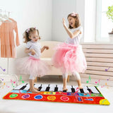 Kids Baby Piano Blanket Mats Early Education Music Piano