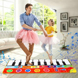 Kids Baby Piano Blanket Mats Early Education Music Piano